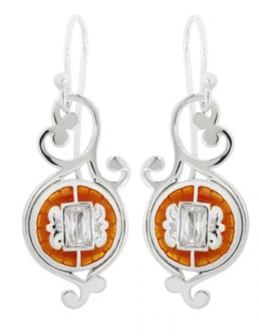 Fanciful Earrings KE046 with Jewel Pops